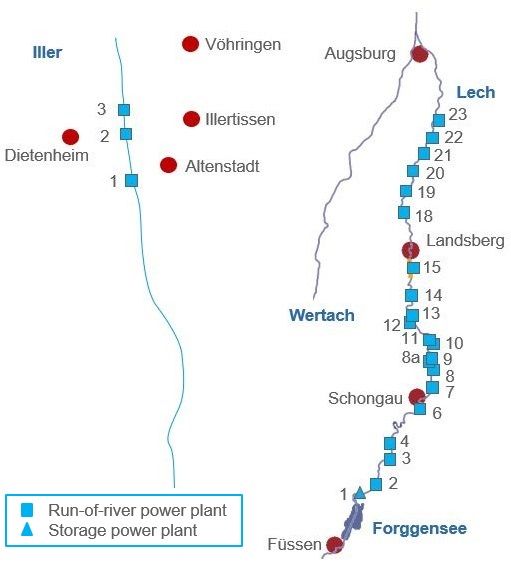 Lech map