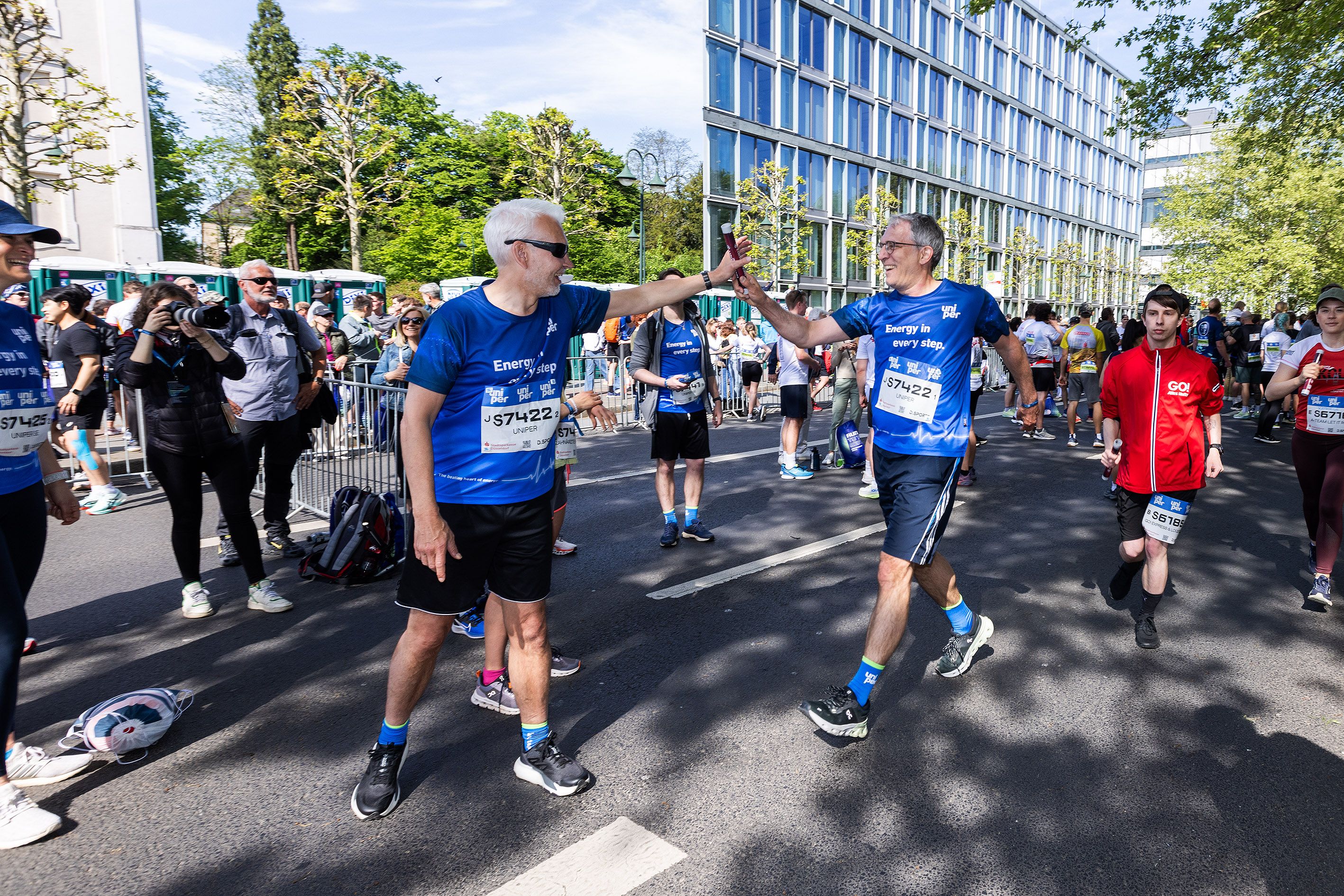 Marathon Relay Mike and Holger