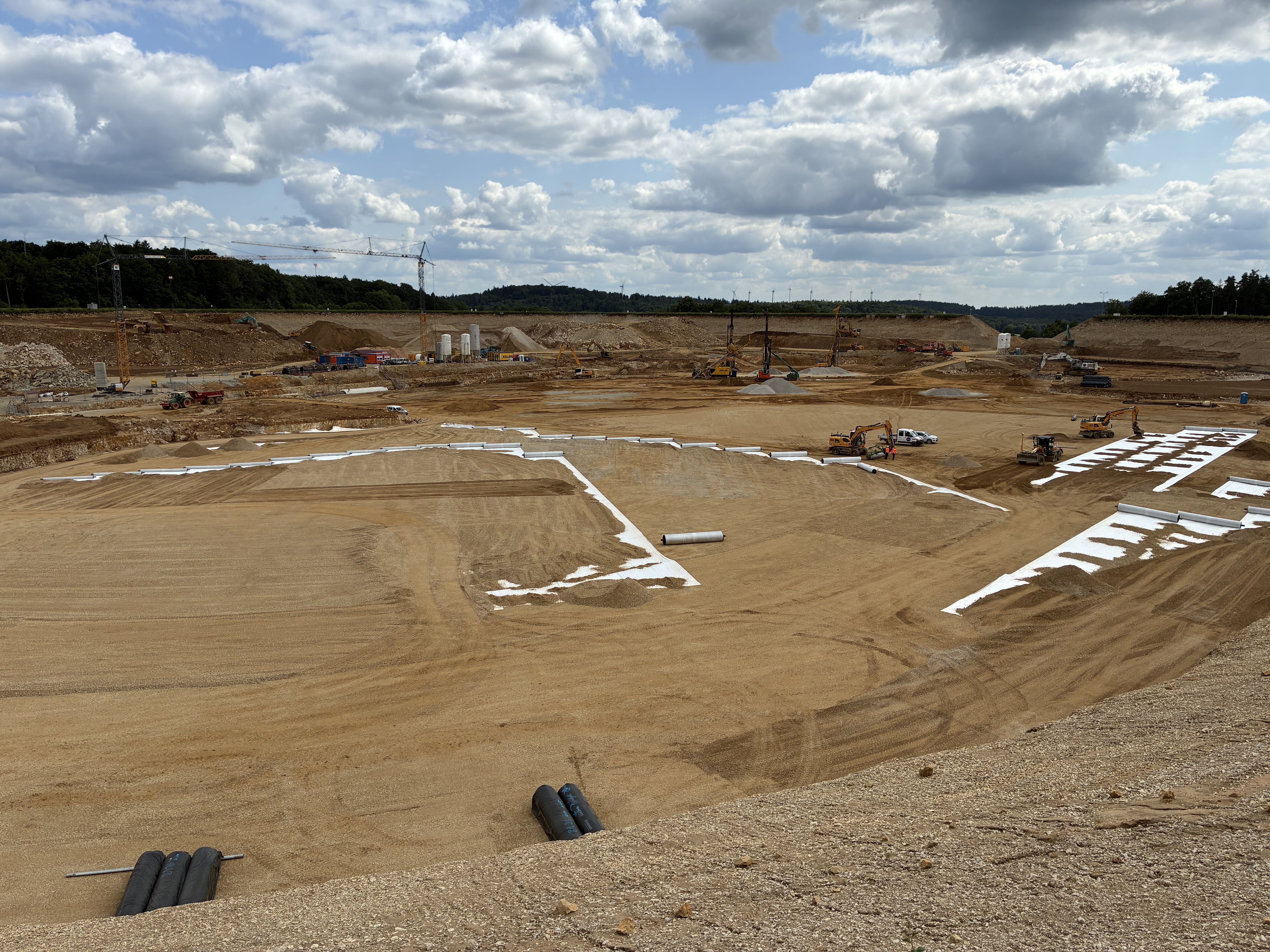 Oberbecken PSW Happurg Grube