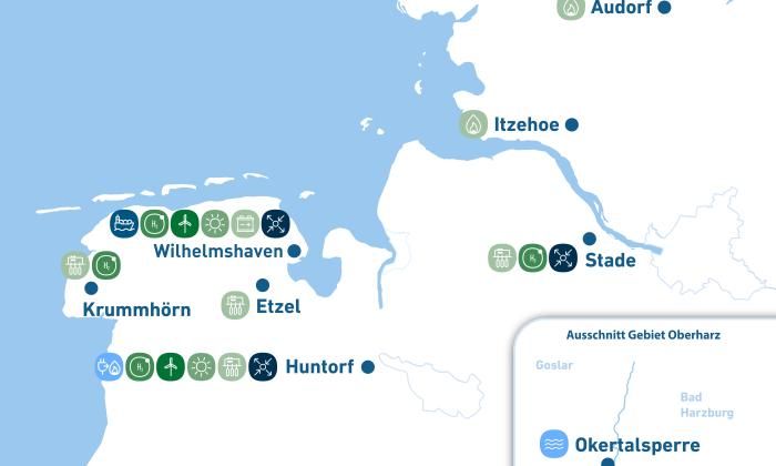ETHNw Karte mit Okertalsperre