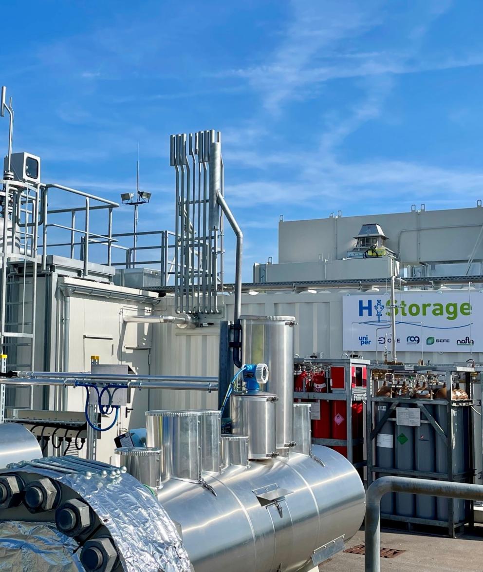 HyStorage research project on hydrogen storage in porous rock in Bierwang Bavaria