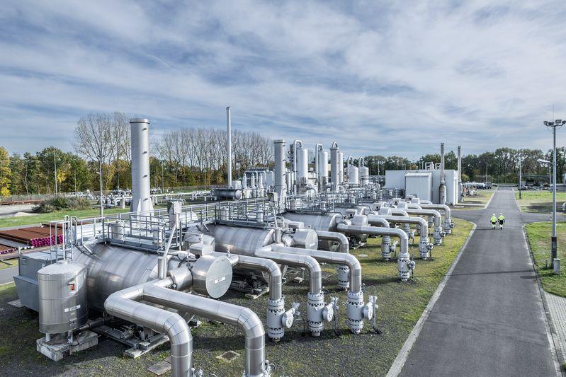 Gas storage in Epe