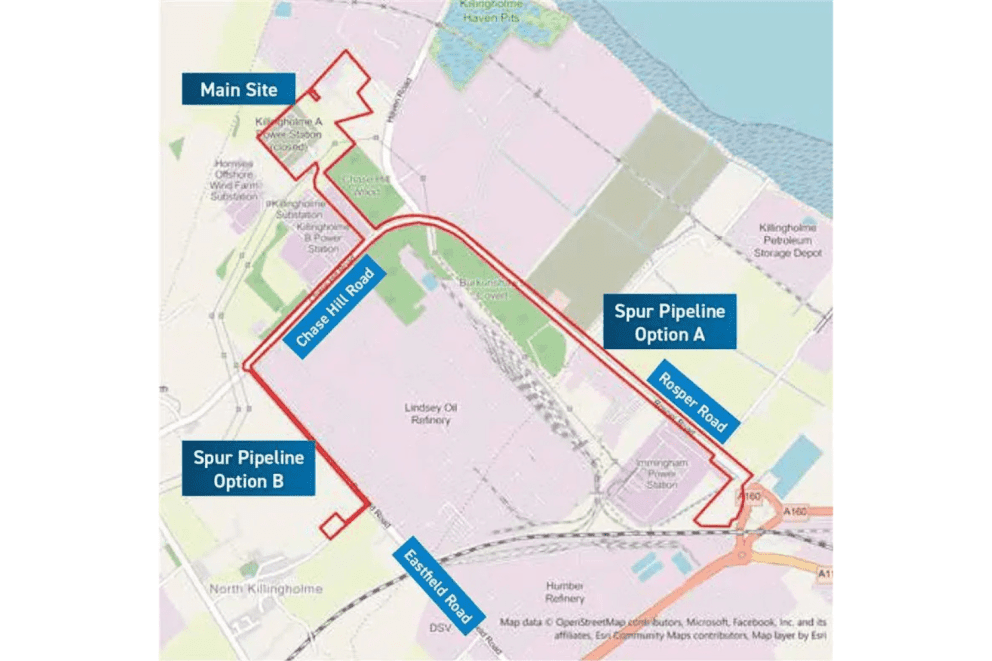 KLCP map
