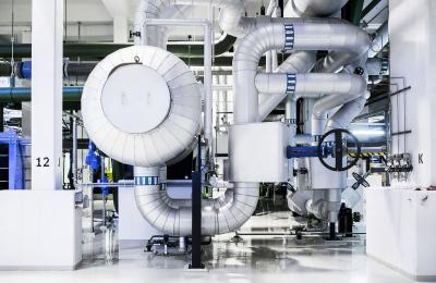Gas fired plant in Öresundsverket, Sweden